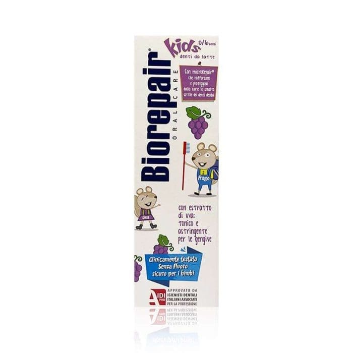 Biorepair Kids 0-6 years toothpaste grapes front photo