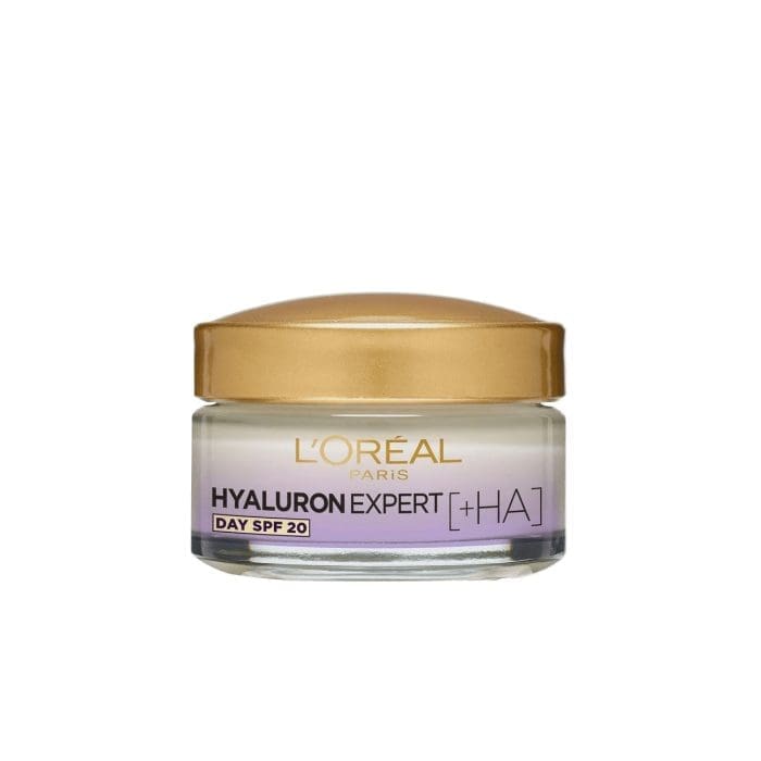 l'oreal Hyaluron expert moisturiser and plumping antiaging day cream with hyaluronic acid
