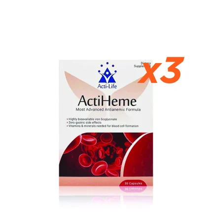Anemia iron supplement offer